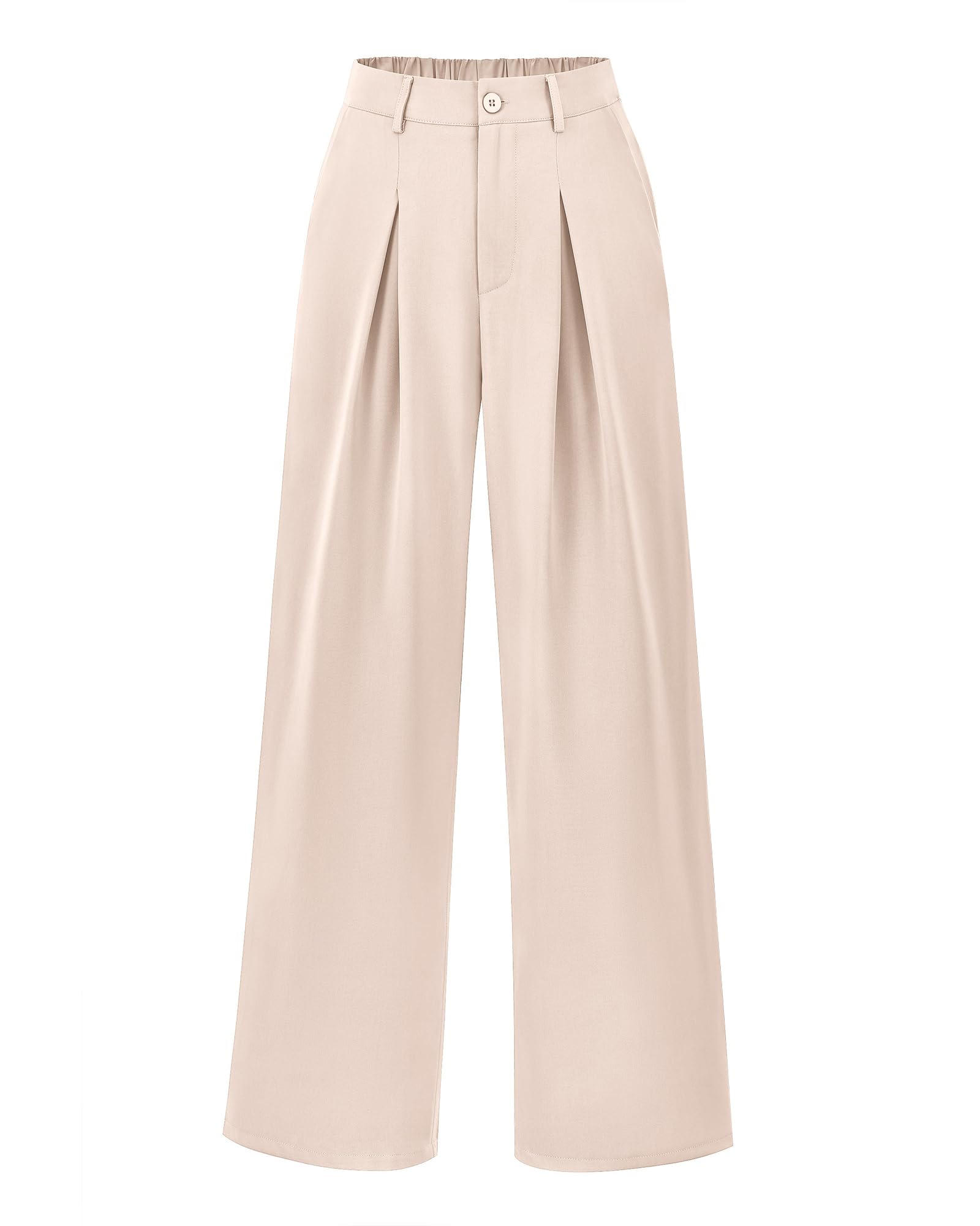 BTFBM Women High Waist Palazzo Pants Fall 2025 Casual Wide Leg Trousers Loose Work Office Business Suit Pant Pockets - 7DAY'S