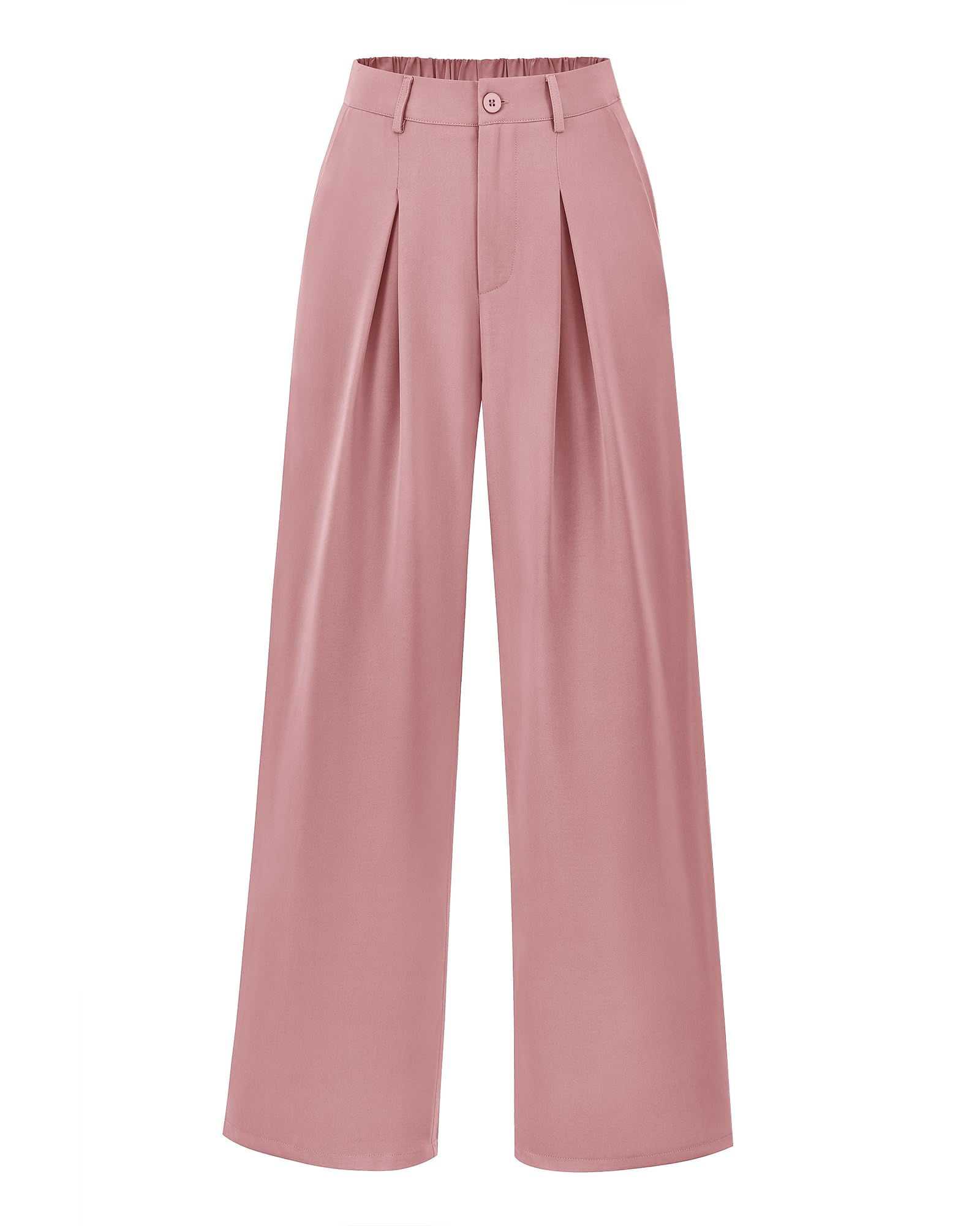 BTFBM Women High Waist Palazzo Pants Fall 2025 Casual Wide Leg Trousers Loose Work Office Business Suit Pant Pockets - 7DAY'S