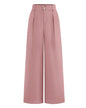 BTFBM Women Wide Leg Dress Pants 2025 High Waisted Button Pleated Business Casual Trousers Office Work Palazzo Pants - 7DAY'S