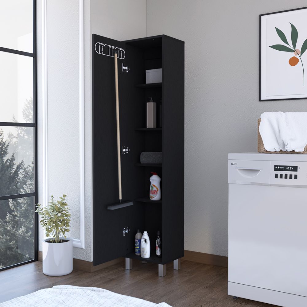 Cabinet Buccan Storage, Garage, Black - 7DAY'S
