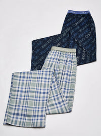 Calvin Klein Boys' Little Sleepwear Super Soft Brushed Micro Pajama Pant, 2 Pack - 7DAY'S