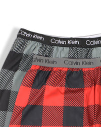 Calvin Klein Boys' Little Sleepwear Super Soft Brushed Micro Pajama Pant, 2 Pack - 7DAY'S