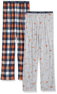 Calvin Klein Boys' Little Sleepwear Super Soft Brushed Micro Pajama Pant, 2 Pack - 7DAY'S