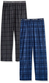 Calvin Klein Boys' Little Sleepwear Super Soft Brushed Micro Pajama Pant, 2 Pack - 7DAY'S