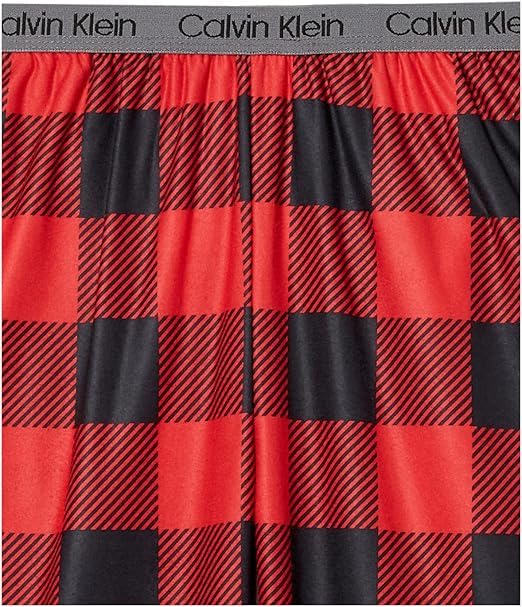 Calvin Klein Boys' Little Sleepwear Super Soft Brushed Micro Pajama Pant, 2 Pack - 7DAY'S