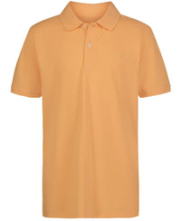 Calvin Klein Boys' Short Sleeve Micro Pique Solid Polo, Button Closure, Soft & Comfortable - 7DAY'S