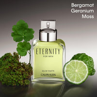 Calvin Klein Eternity Eau de Toilette – Fougère Men's Cologne – With Notes of Mandarin, Sage, Cedarwood & Amber – Long Lasting Fragrance - 7DAY'S