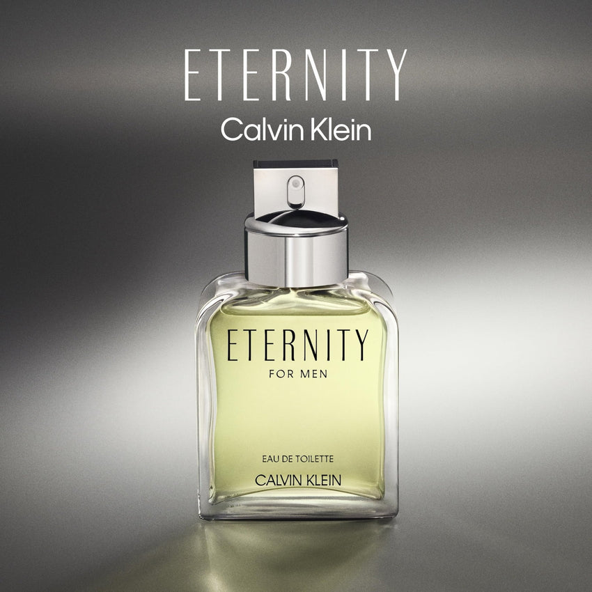 Calvin Klein Eternity Eau de Toilette – Fougère Men's Cologne – With Notes of Mandarin, Sage, Cedarwood & Amber – Long Lasting Fragrance - 7DAY'S