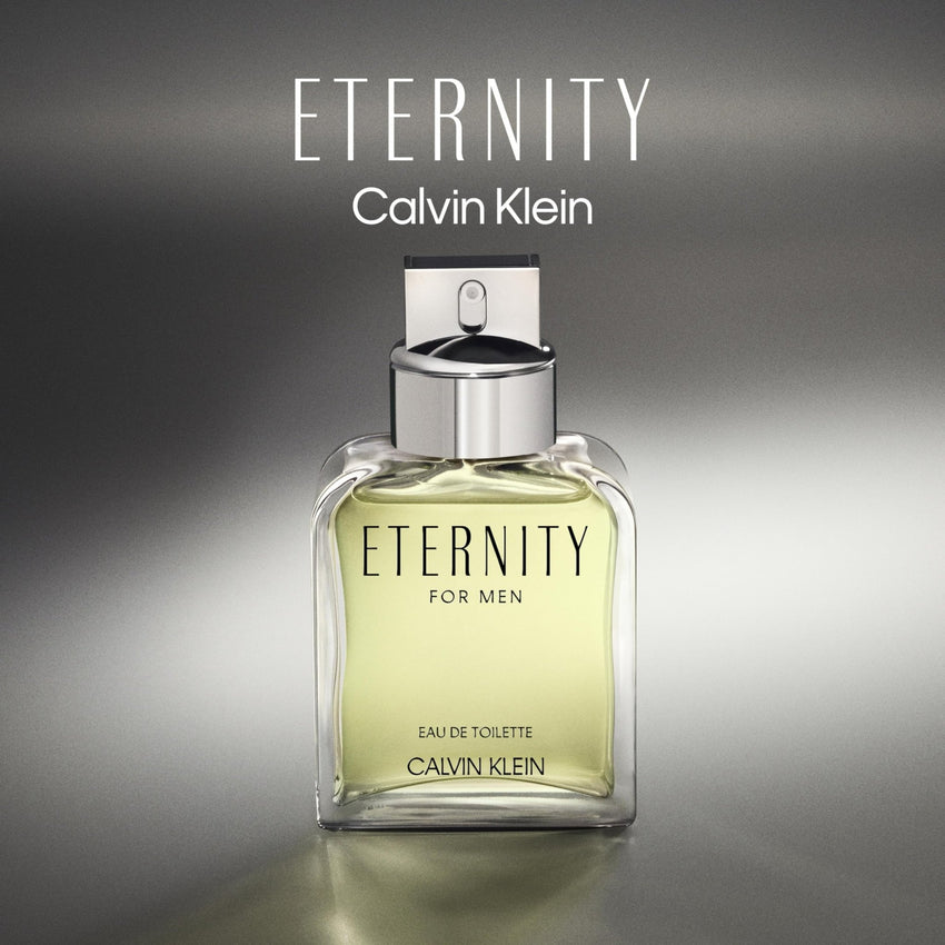 Calvin Klein Eternity Eau de Toilette – Fougère Men's Cologne – With Notes of Mandarin, Sage, Cedarwood & Amber – Long Lasting Fragrance - 7DAY'S