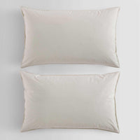 Calvin Klein - King Comforter Set, Modern Cotton Washed Percale Bedding with Matching Shams, Oeko - Tex Certified (Washed Percale White, King) - 7DAY'S