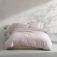 Calvin Klein - King Comforter Set, Modern Cotton Washed Percale Bedding with Matching Shams, Oeko - Tex Certified (Washed Percale White, King) - 7DAY'S