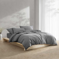 Calvin Klein - King Comforter Set, Modern Cotton Washed Percale Bedding with Matching Shams, Oeko - Tex Certified (Washed Percale White, King) - 7DAY'S