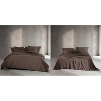 Calvin Klein - King Comforter Set, Modern Cotton Washed Percale Bedding with Matching Shams, Oeko - Tex Certified (Washed Percale White, King) - 7DAY'S