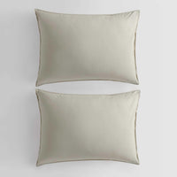 Calvin Klein - King Comforter Set, Modern Cotton Washed Percale Bedding with Matching Shams, Oeko - Tex Certified (Washed Percale White, King) - 7DAY'S