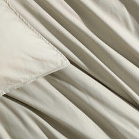 Calvin Klein - King Comforter Set, Modern Cotton Washed Percale Bedding with Matching Shams, Oeko - Tex Certified (Washed Percale White, King) - 7DAY'S