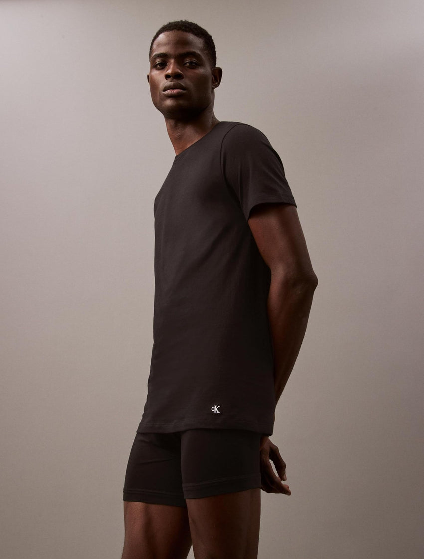 Calvin Klein Men's Cotton Classics 3 - Pack Undershirts - 7DAY'S