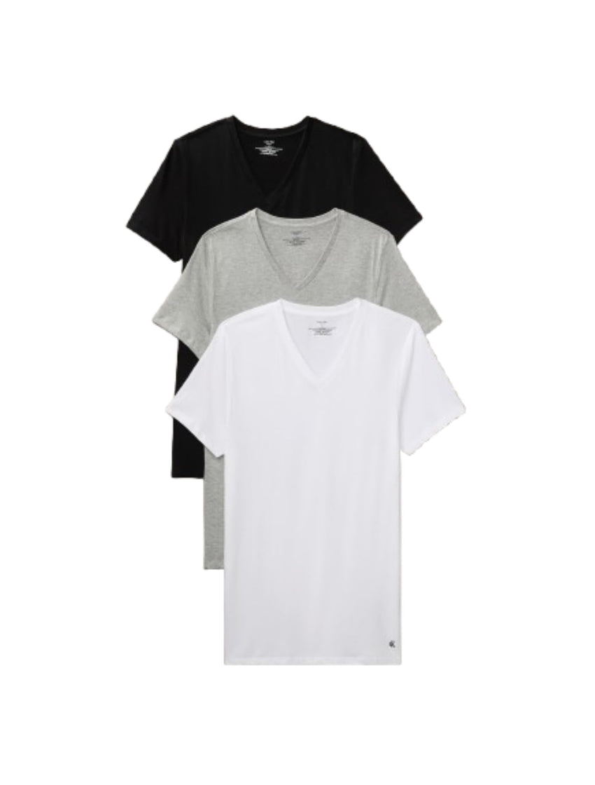 Calvin Klein Men's Cotton Classics 3 - Pack Undershirts - 7DAY'S