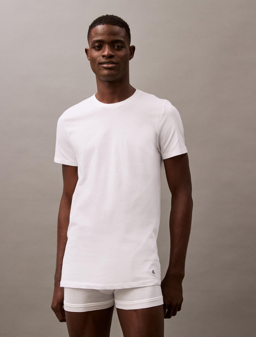 Calvin Klein Men's Cotton Classics 3 - Pack Undershirts - 7DAY'S