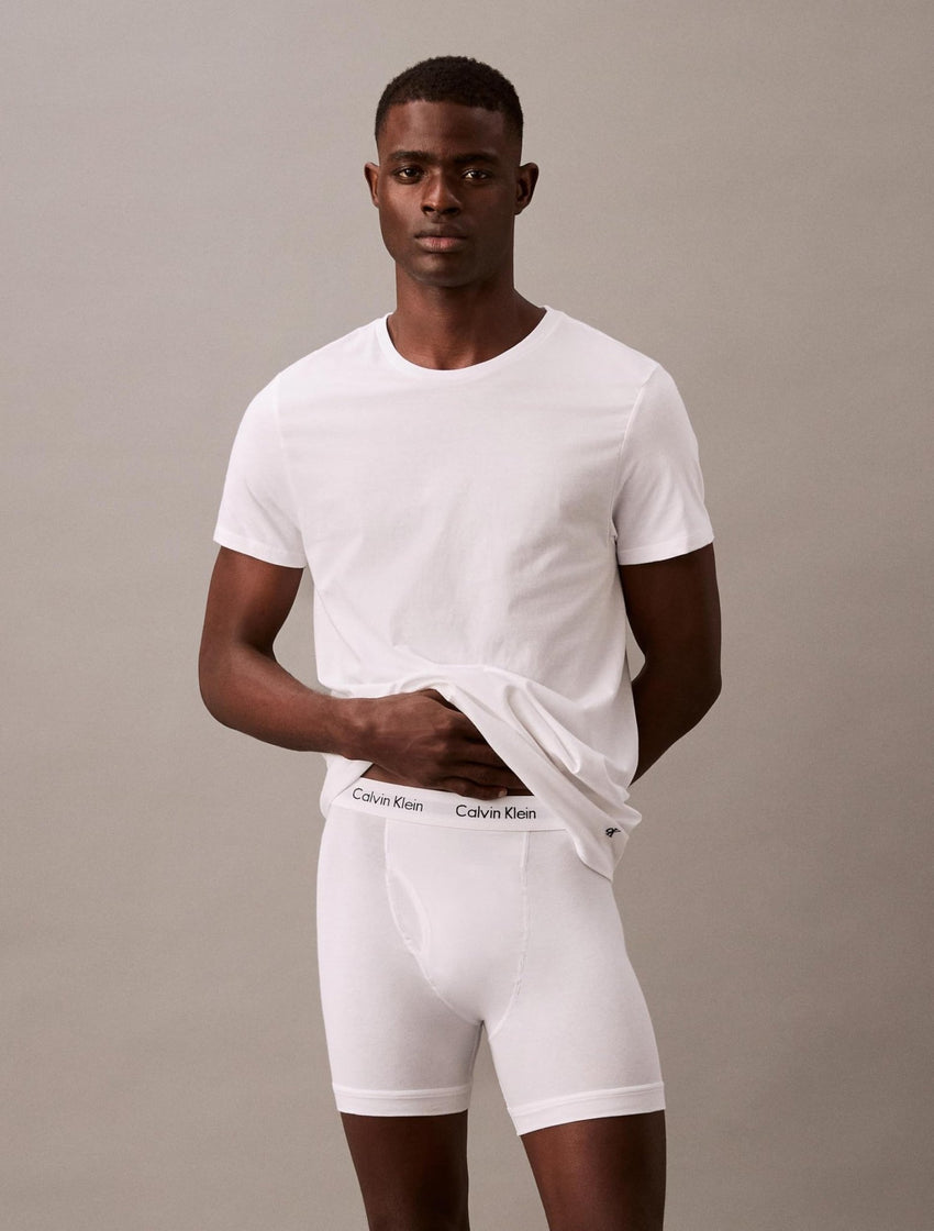 Calvin Klein Men's Cotton Classics 3 - Pack Undershirts - 7DAY'S