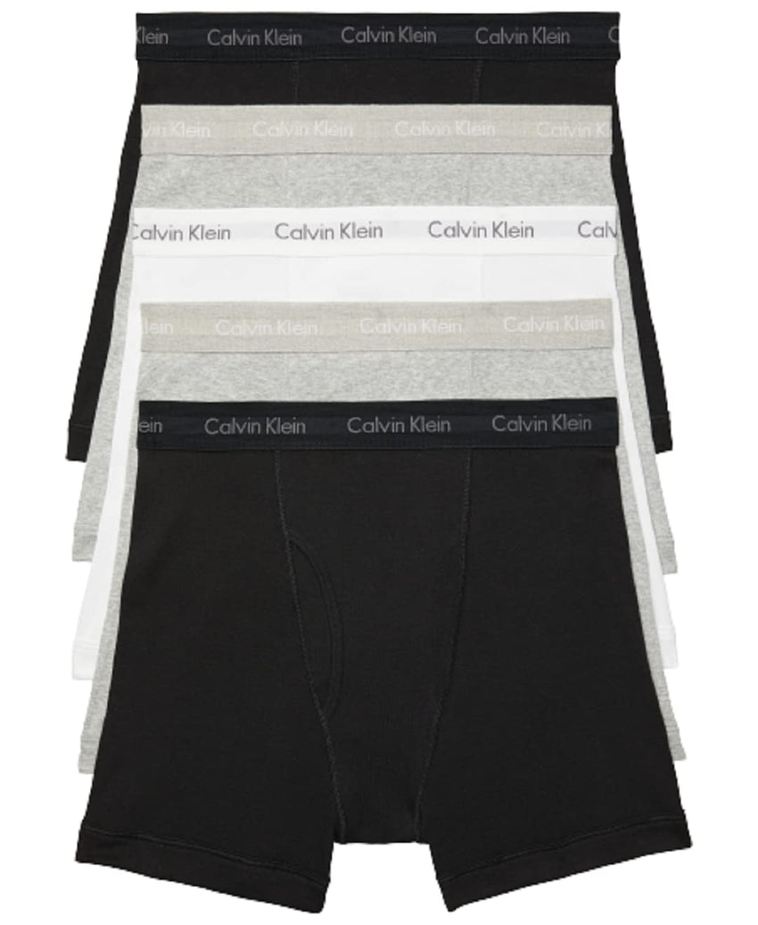 Calvin Klein Men's Cotton Classics 5 - Pack Boxer Brief - 7DAY'S