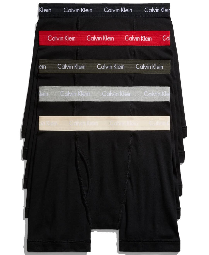 Calvin Klein Men's Cotton Classics 5 - Pack Boxer Brief - 7DAY'S