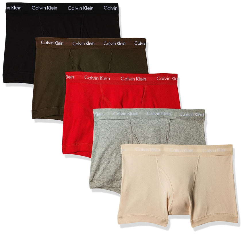 Calvin Klein Men's Cotton Classics 5 - Pack Trunk - 7DAY'S