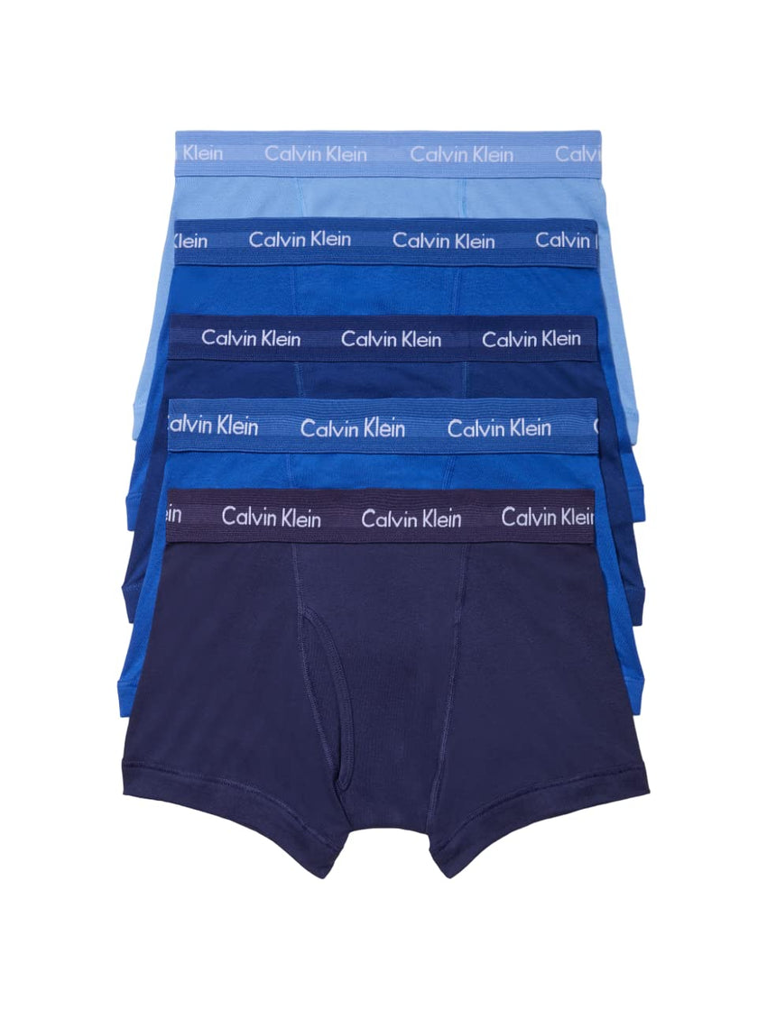 Calvin Klein Men's Cotton Classics 5 - Pack Trunk - 7DAY'S
