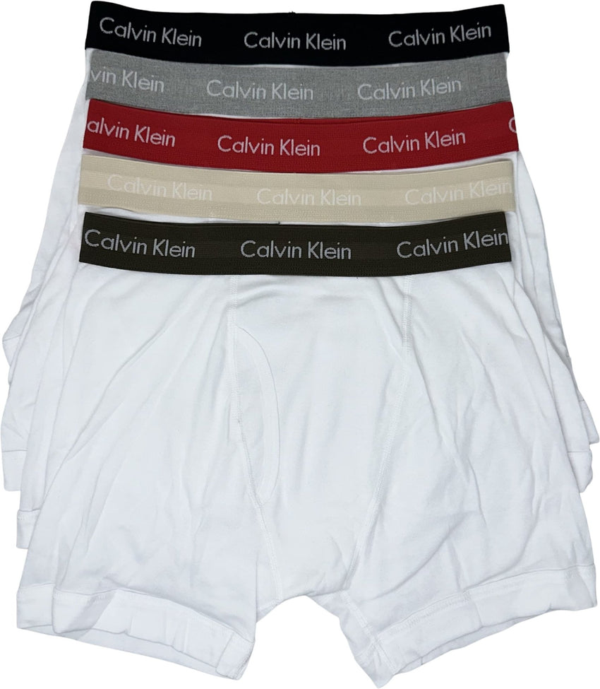 Calvin Klein Men's Cotton Classics 5 - Pack Trunk - 7DAY'S