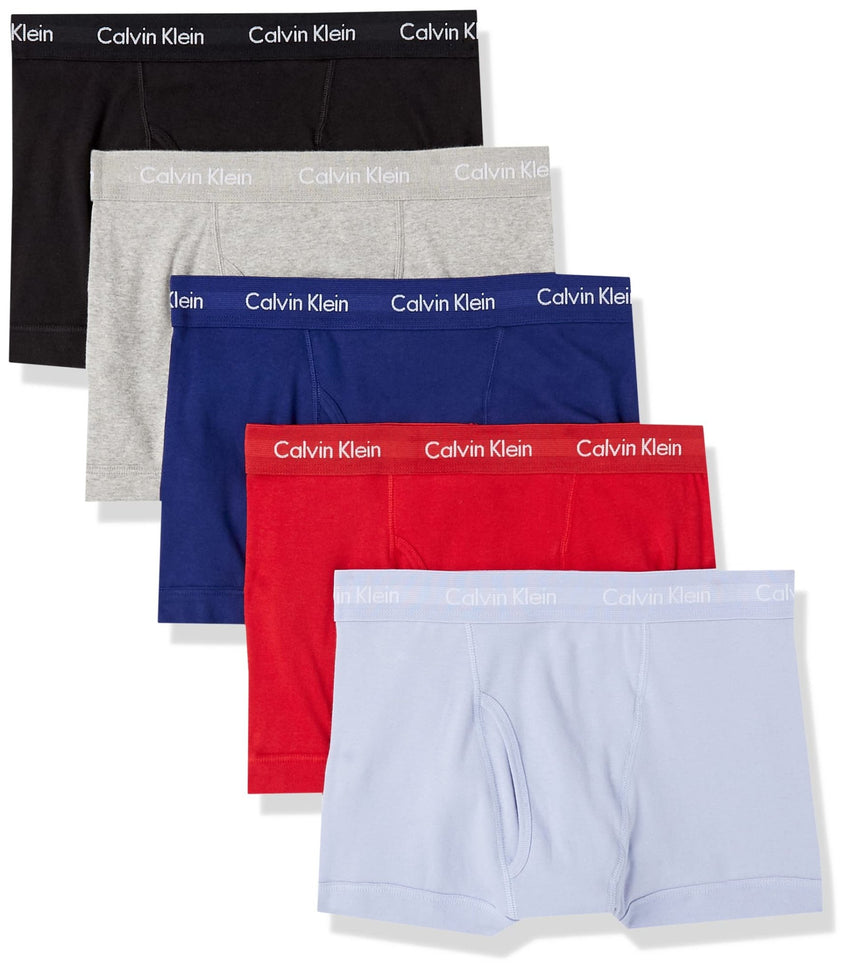 Calvin Klein Men's Cotton Classics 5 - Pack Trunk - 7DAY'S