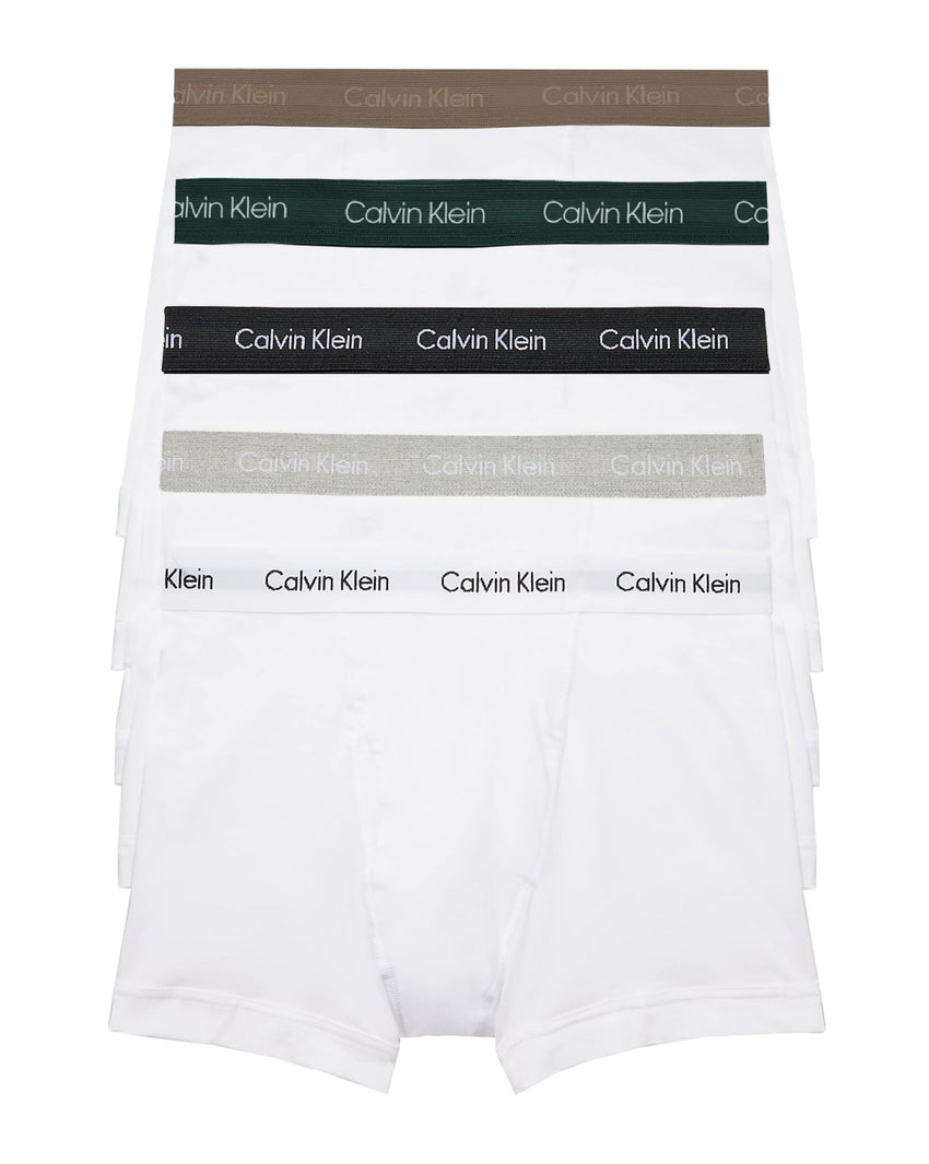Calvin Klein Men's Cotton Classics 5 - Pack Trunk - 7DAY'S