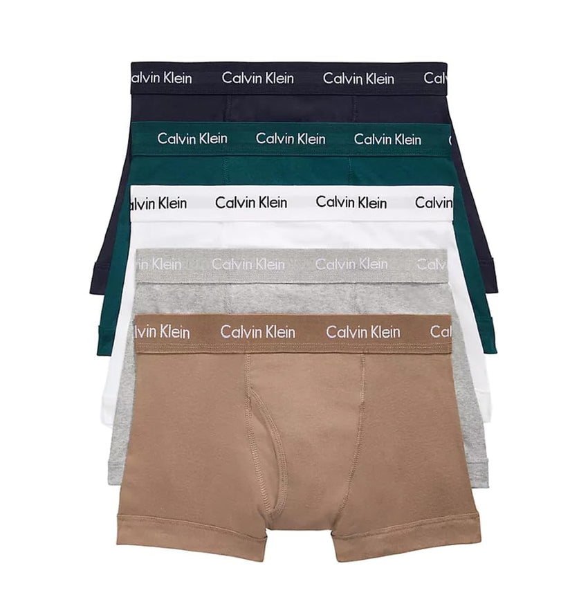 Calvin Klein Men's Cotton Classics 5 - Pack Trunk - 7DAY'S