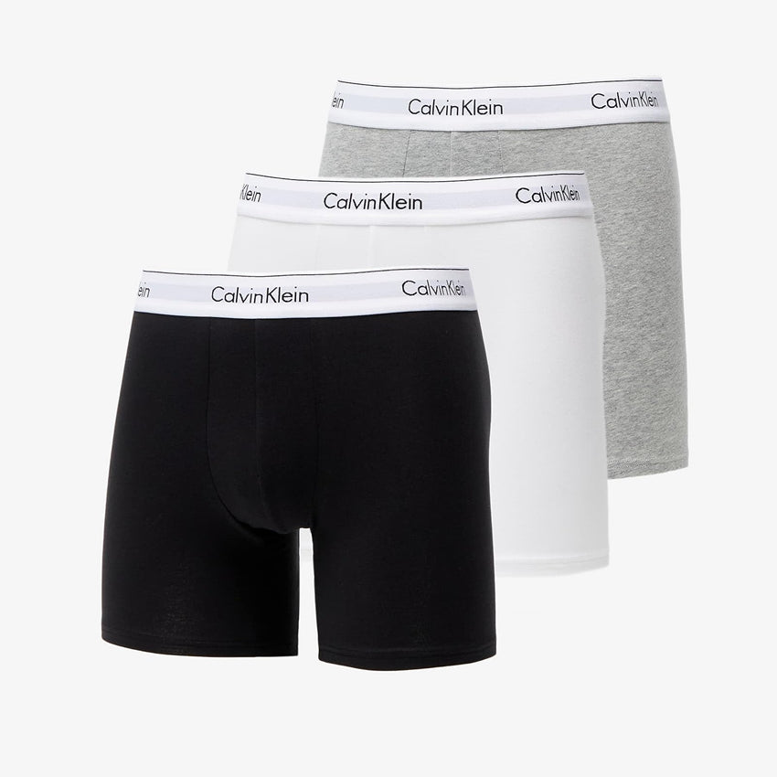 Calvin Klein Men's Cotton Stretch 3 - pack Boxer Brief - 7DAY'S
