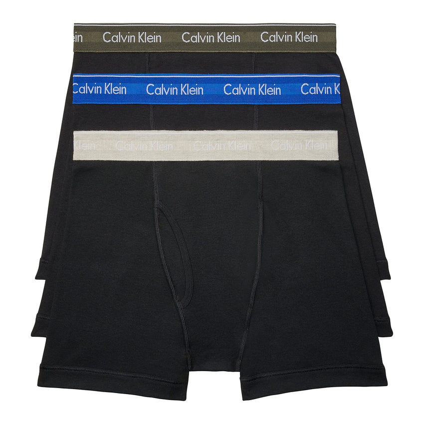 Calvin Klein Men's Cotton Stretch 3 - pack Boxer Brief - 7DAY'S