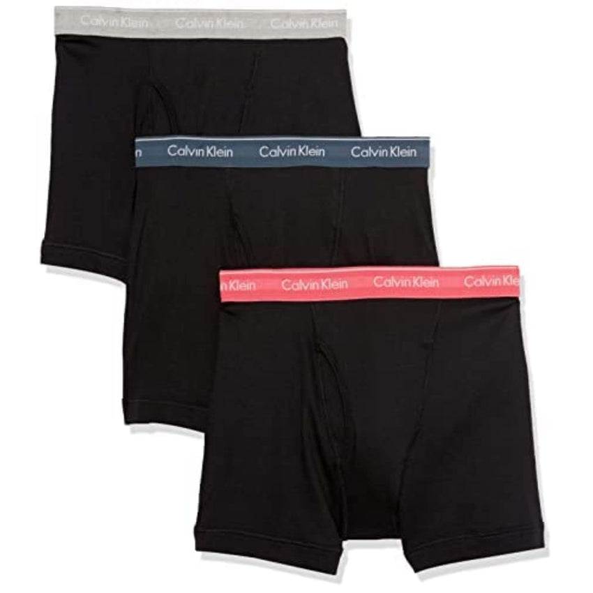 Calvin Klein Men's Cotton Stretch 3 - pack Boxer Brief - 7DAY'S