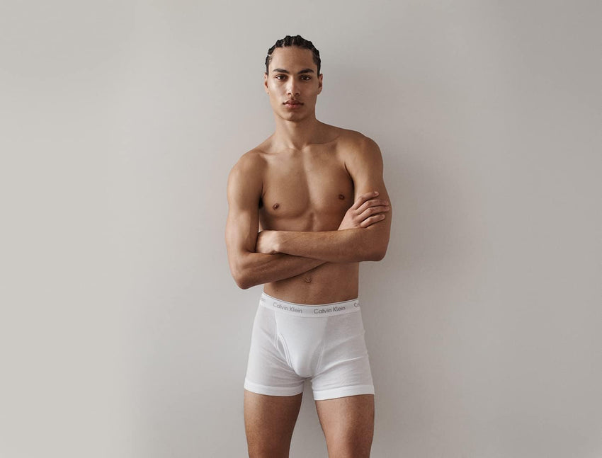 Calvin Klein Men's Cotton Stretch 3 - pack Boxer Brief - 7DAY'S