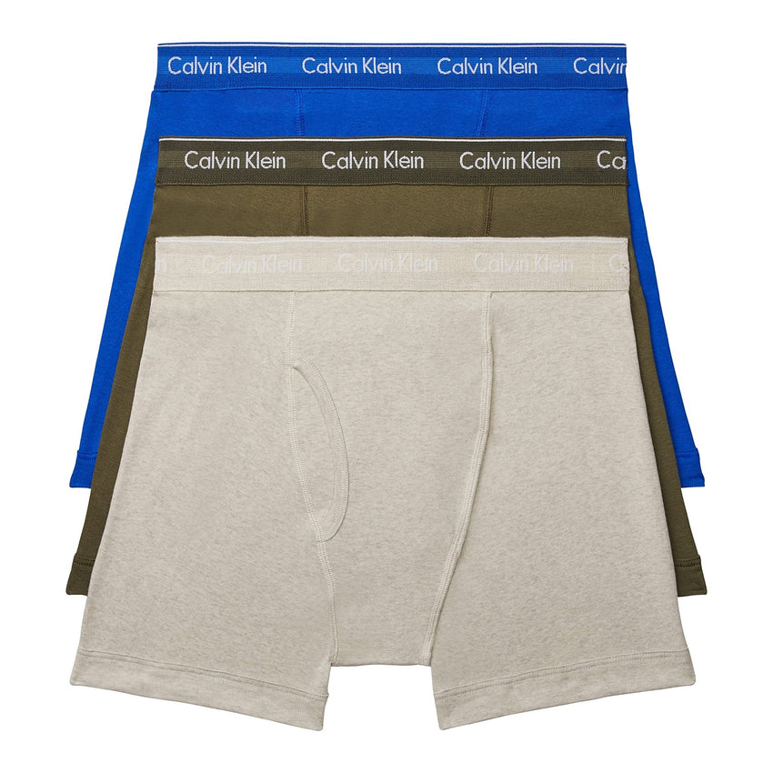 Calvin Klein Men's Cotton Stretch 3 - pack Boxer Brief - 7DAY'S