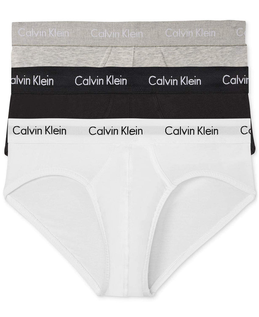Calvin Klein Men's Cotton Stretch 3 - Pack Brief - 7DAY'S