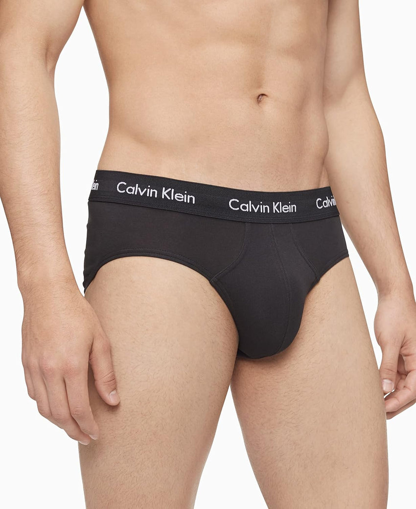 Calvin Klein Men's Cotton Stretch 3 - Pack Brief - 7DAY'S