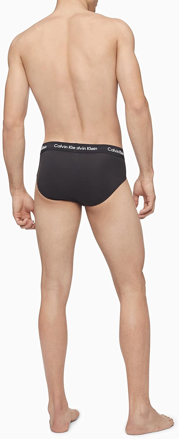 Calvin Klein Men's Cotton Stretch 3 - Pack Brief - 7DAY'S