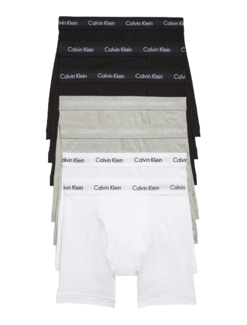 Calvin Klein Men's Cotton Stretch 7 - Pack Boxer Brief - 7DAY'S