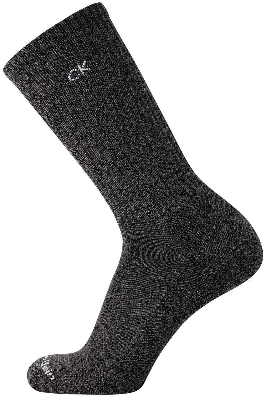 Calvin Klein Mens Crew Socks - 5 Pack Athletic Mid Calf Socks for Men (7 - 12) - 7DAY'S