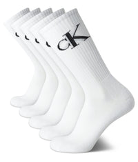 Calvin Klein Mens Crew Socks - 5 Pack Athletic Mid Calf Socks for Men (7 - 12) - 7DAY'S