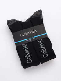 Calvin Klein Mens Crew Socks - 5 Pack Athletic Mid Calf Socks for Men (7 - 12) - 7DAY'S