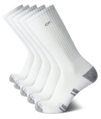 Calvin Klein Mens Crew Socks - 5 Pack Athletic Mid Calf Socks for Men (7 - 12) - 7DAY'S
