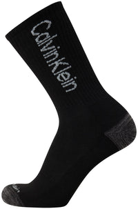 Calvin Klein Mens Crew Socks - 5 Pack Athletic Mid Calf Socks for Men (7 - 12) - 7DAY'S