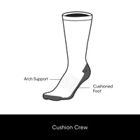 Calvin Klein Mens Crew Socks - 5 Pack Athletic Mid Calf Socks for Men (7 - 12) - 7DAY'S