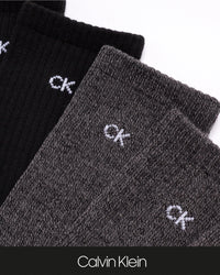 Calvin Klein Mens Crew Socks - 5 Pack Athletic Mid Calf Socks for Men (7 - 12) - 7DAY'S