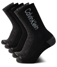 Calvin Klein Mens Crew Socks - 5 Pack Athletic Mid Calf Socks for Men (7 - 12) - 7DAY'S