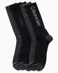 Calvin Klein Mens Crew Socks - 5 Pack Athletic Mid Calf Socks for Men (7 - 12) - 7DAY'S