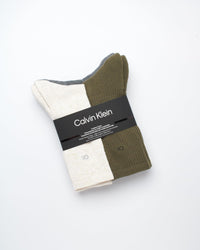 Calvin Klein Mens Crew Socks - 5 Pack Athletic Mid Calf Socks for Men (7 - 12) - 7DAY'S